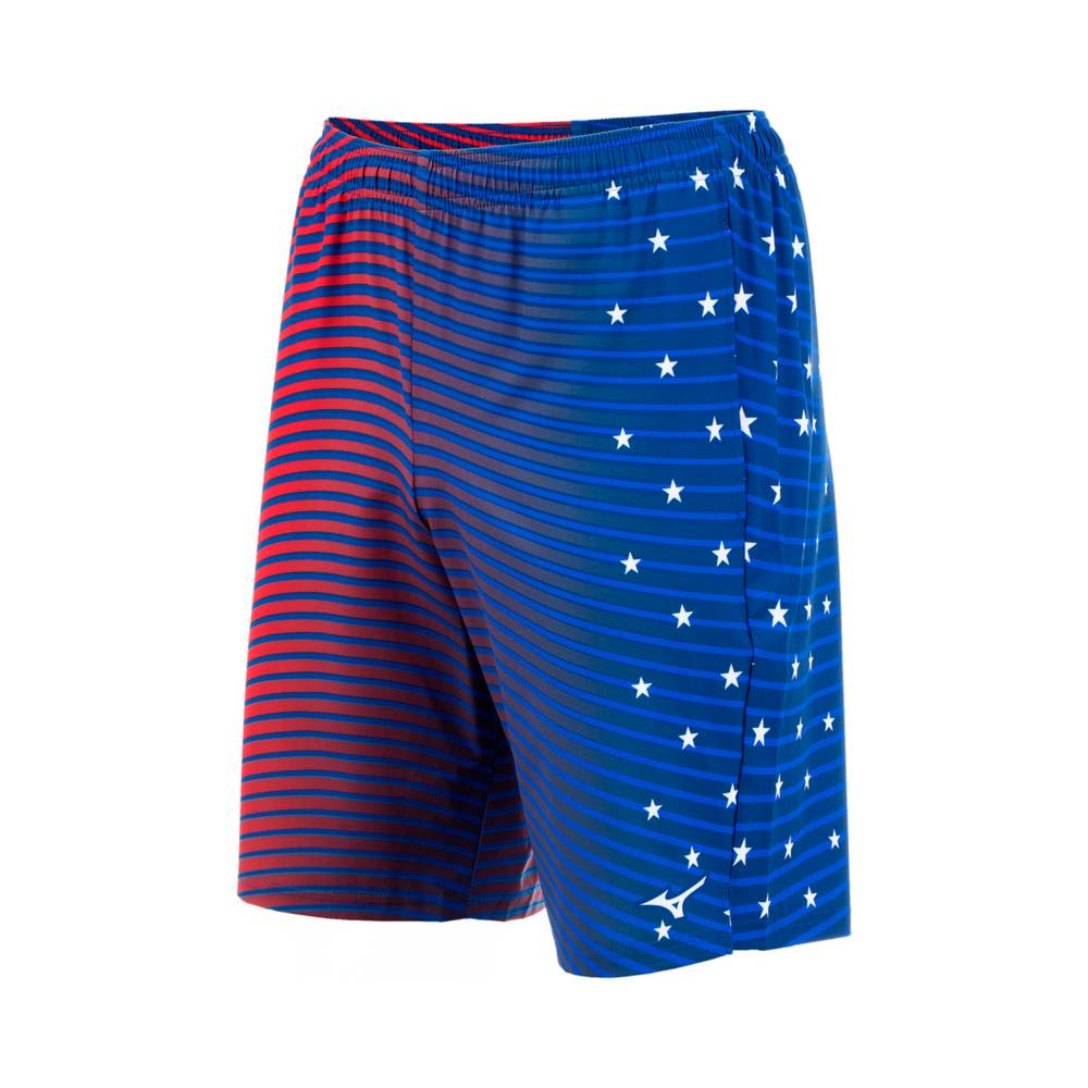 Calções Mizuno 10" Printable - Homem - Azul Marinho - PJNWV8214